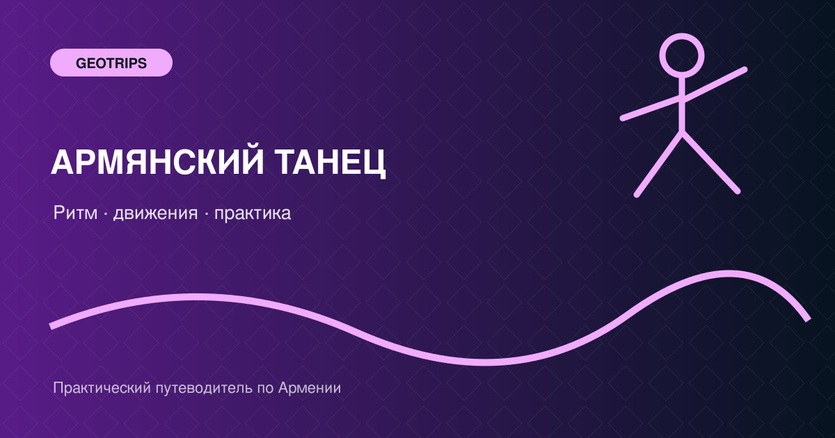 Оригинальная обложка GeoTrips: участники урока армянского танца в студии
