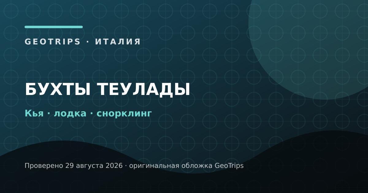 Оригинальная обложка GeoTrips 1200×630: Бухты Кья и Теулады на лодке